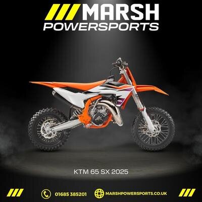 KTM 65 SX 2025 Model - KTM Main Dealer - 500 OFF! 0% Finance Available!
