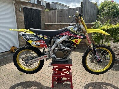 2009 Suzuki RMZ 450 Brad Anderson Grad Prix Bike Swift Suzuki
