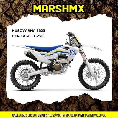 Husqvarna FC250 Heritage 2023 - Husqvarna Main Dealer - 0% Finance Husqvarna FC250 Heritage 2023 - Husqvarna Main Dealer - 0% Finance