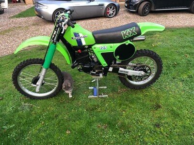 Kawasaki KX 125 1981 motocross bike