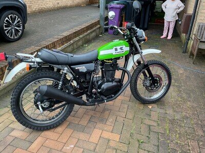 kawasaki tr 250 tracker enduro green lane comuter NOW REDUCED!!!