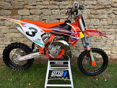 KTM SX 65 2023, FACTORY WP FORKS, CLAMPS READY TO GO!