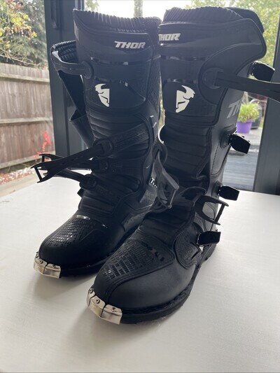 Thor Blitz XP MX Motocross Boots Black