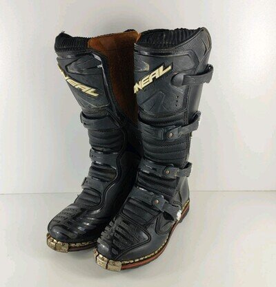 O'Neil Motocross / Adventure Motorcycle Boots Strap Up UK Size 9/EU 43