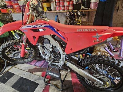 2022 Honda CRFr/rx 450 Only 8 Hours Of Use, Immaculate Condition