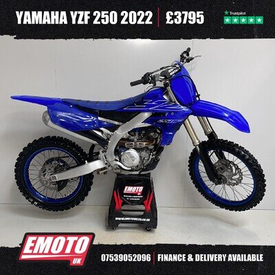 YAMAHA YZF 250 2022 Motocross Bike 250cc @EmotoUK - Finance Available YAMAHA YZF 250 2022 Motocross Bike 250cc @EmotoUK - Finance Available
