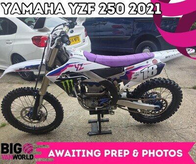 Yamaha YZF 250 2021 - Star Racing Replica - Only 45 Hrs - High Spec Yamaha YZF 250 2021 - Star Racing Replica - Only 45 Hrs - High Spec