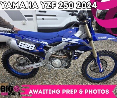 Yamaha YZF 250 2024 - Only 29 Hours - Stock & Great Example Yamaha YZF 250 2024 - Only 29 Hours - Stock & Great Example
