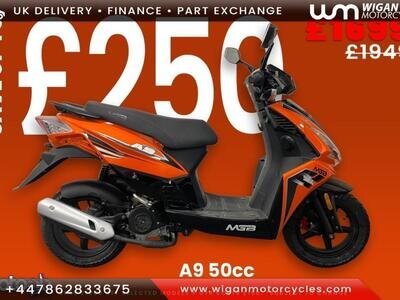 MGB A9 50cc **NOW WITH £250 OFF** MGB A9 50cc **NOW WITH £250 OFF**