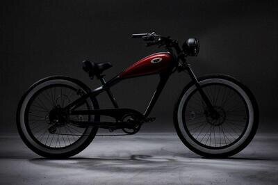 ELECTRIC BIKE, RETRO BEACH CRUISER FAT WHEEL E BIKE. 250W - 750W LONG RANGE ELECTRIC BIKE, RETRO BEACH CRUISER FAT WHEEL E BIKE. 250W - 750W LONG RANGE