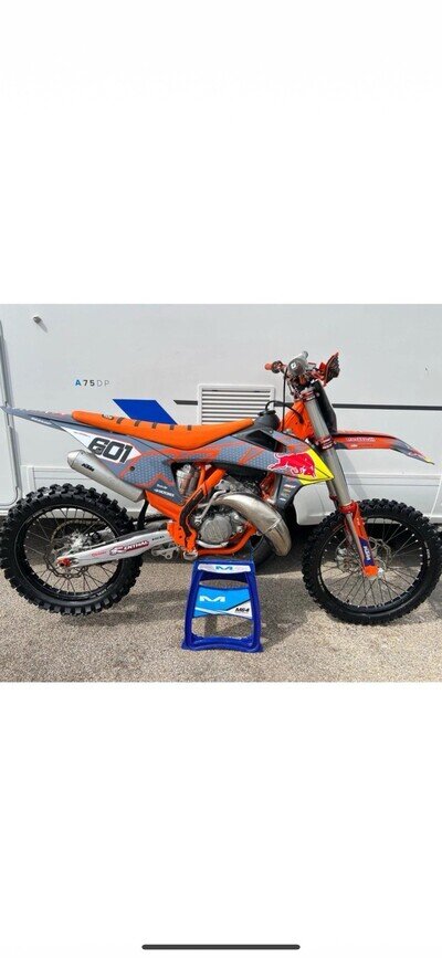 Ktm Sx 150 2021 With An Oranage Frame