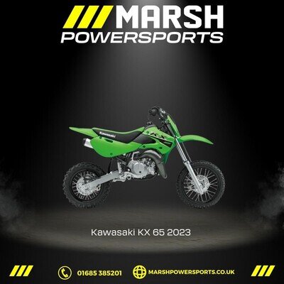 Kawasaki KX65 2023 Model - Nil Deposit Finance Available
