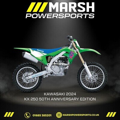 Kawasaki KX 450 50th Anniversary Edition - Kawasaki Main Dealer - PRICE DROP!