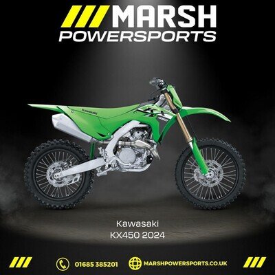 Kawasaki KX450 2024 Model - Kawasaki Main Dealer - HUGE DISCOUNT!