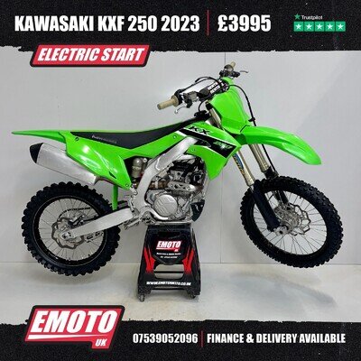 KAWASAKI KXF 250 2023 Motocross Bike 250cc @EmotoUK - Finance Available