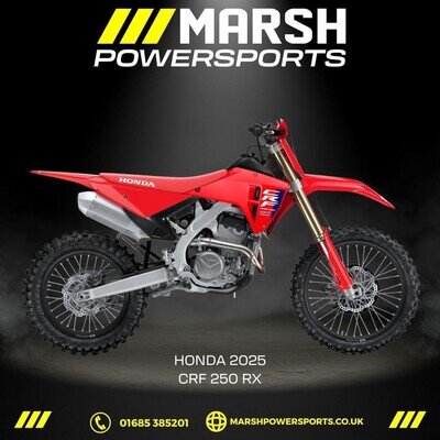 Honda CRF 250 RX 2025 - Honda Main Dealer - Reserve Now! Honda CRF 250 RX 2025 - Honda Main Dealer - Reserve Now!