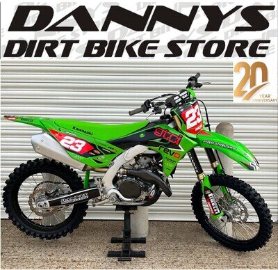 DANNYS DIRT BIKES STUNNING LOW HOUR KAWASAKI KXF 450 2024 KX 450 CRF YZF SXF
