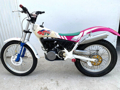 Yamaha TY 250 Pinky Trials motorcycle Yamaha TY 250 Pinky Trials motorcycle
