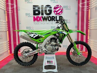 Kawasaki KXF 250 2025 - Levi Kitchen replica - Only 5 Hours Use - Only On Field