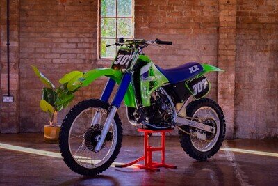 1986 Kawasaki KX125 2-Stroke Works Replica