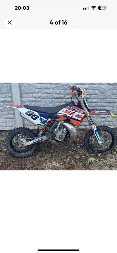 2015 KTM SX65 ready to race or ride very clean