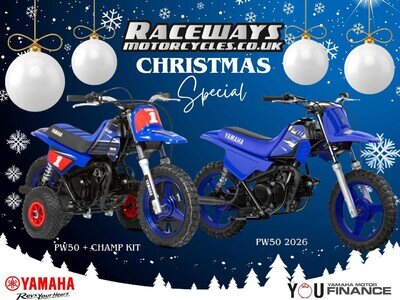 YAMAHA PW50 and PW50 LITTLE CHAMP CHRISTMAS OFFER WHILE STOCKS LAST