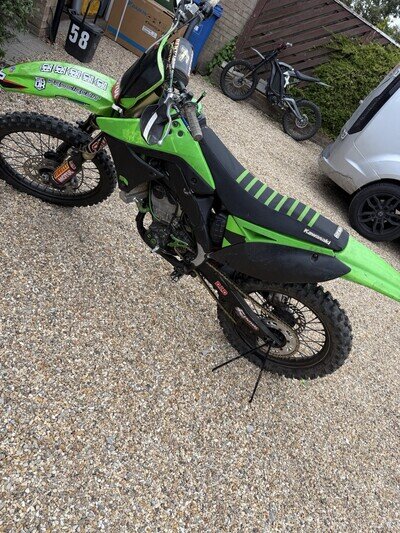 2010 KX250F MOTOCROSS BIKE KAWASAKI FRESH REBUILD LOW HOURS