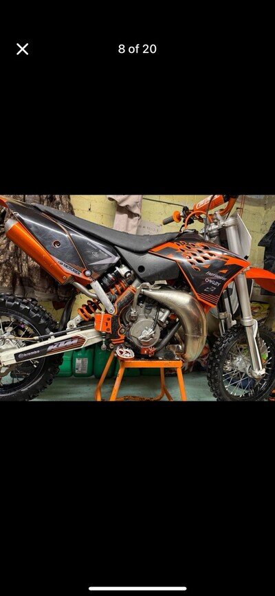 KTM Sx 65 Road Legal With V5 2015