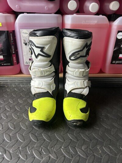 Alpinestars Tech 3 Youth Motocross Boots Size 10