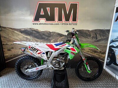 KAWASAKI KXF250 2023 MOTOCROSS BIKE, WP SUSPENSION, PRO CIRCUIT, TI BOLTS,
