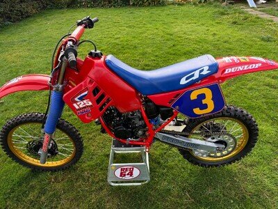 HONDA CR 125 R H 1987 classic evo Motocross bike