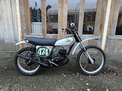 HONDA CR125 M 1973 COMPLETELY ORIGINAL 2 STROKE CLASSIC TWINSHOCK MOTOCROSS BIKE