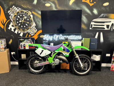 Kawasaki KX 125 1997 Genuine Very original Super Evo JEFF EMIG Replica Bike
