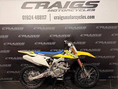 Suzuki RMZ 450 MX BIKE 2025 2 HOURS USE AT CRAIGS MOTORCYCLES