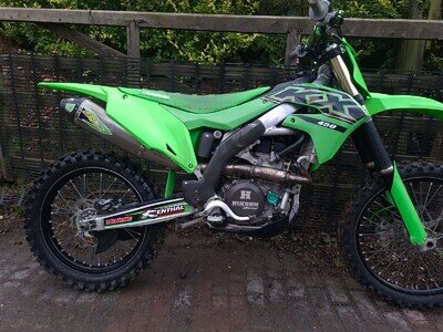 kxf450 motocross Bike