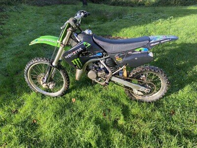 Kawasaki Kx 85 Big Wheel, Small wheels and Small Swingarm are with it 2006.