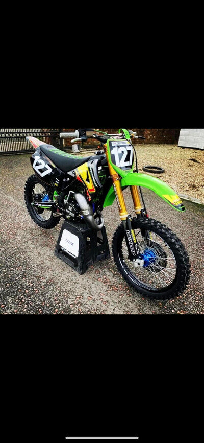 KAWASAKI KX 125 FULLY LOADED kx144 not cr 125 yz 125 ktm