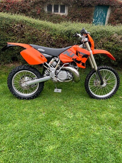 2003 ktm 250 exc only 100 hours great condition 300 450