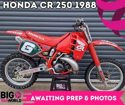 Honda CR 250 1988 - Full DEP - Excellent Condition - Fresh Piston & Rings