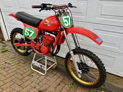 HONDA CR250 RED ROCKET 🚀 1979