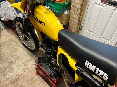 Suzuki RM 125 C 1978 Suzuki JR 50 C 1978 Twinshock , Vintage Motocross