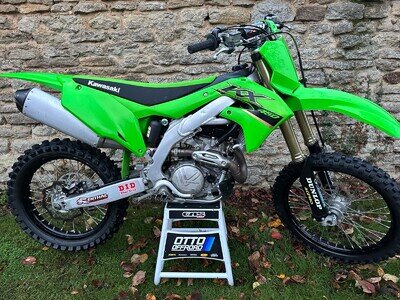 KAWASAKI KXF450 2022 MOTOCROSS BIKE. 1 OWNER, ELECTRIC START,