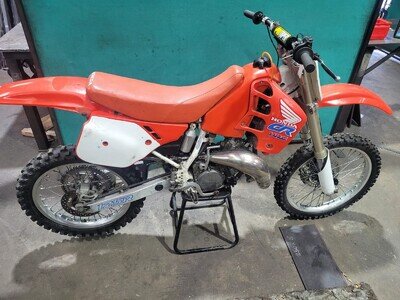 Honda cr 125 1990 motorcross bike