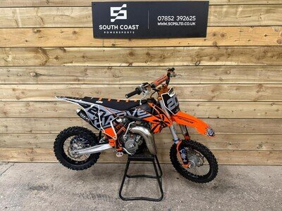 KTM SX 65 2017 MOTOCROSS BIKE TRICK CLAMPS AND RISERS