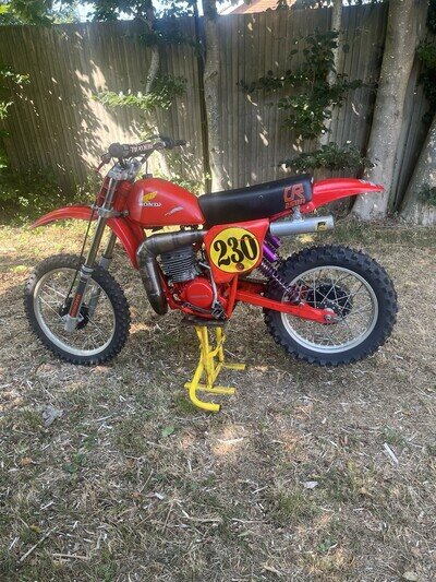 1979 Honda Cr250 Red Rocket twin shock moto cross