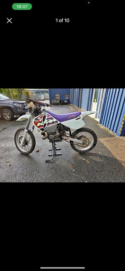 KTM 250 Exc 1994 MX Old School Motocross Bike Road Legal