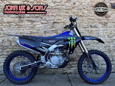 Yamaha YZF 250cc Monster Edition Motocross Bike, 2022 Model, Amazing Condition