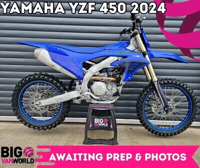 Yamaha YZF 450 2024 - Only 45 Hours - Stock Bike - Never Raced