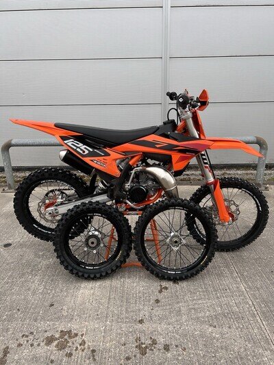 2025 Ktm 85 SX small wheel and big wheels