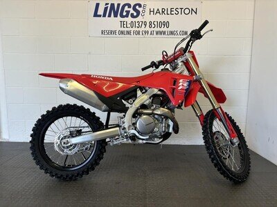 2025 Honda CRF450R With 6 Months Honda Warranty